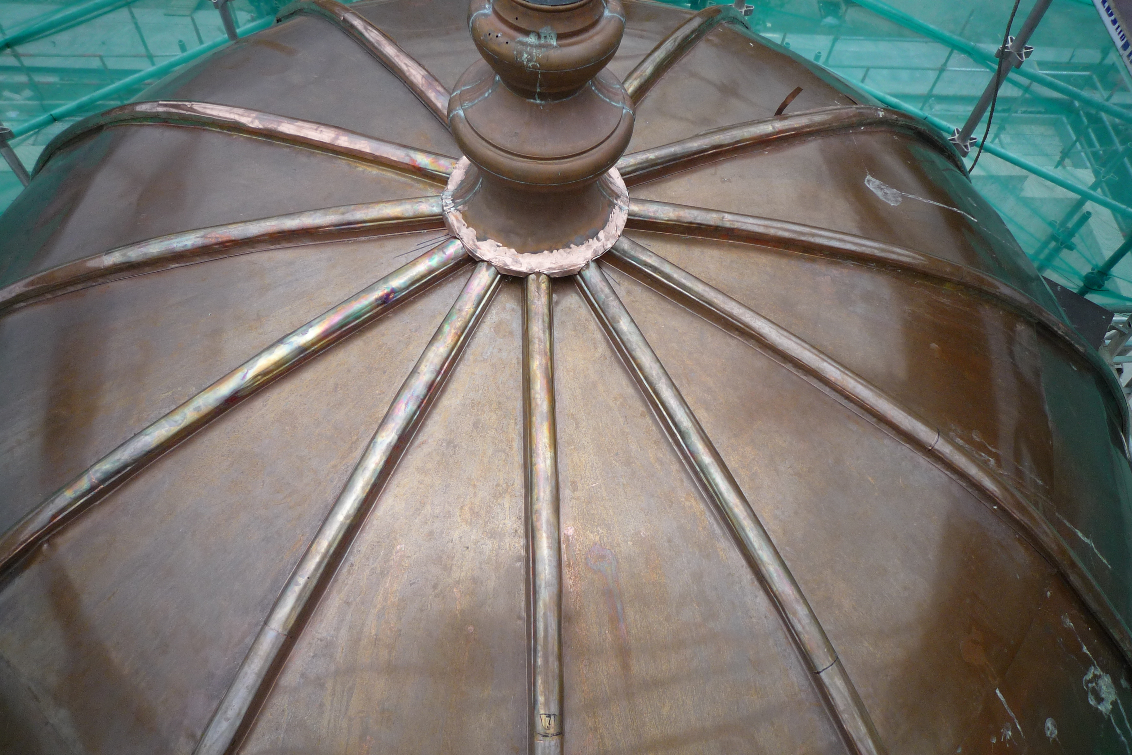 Copper roofing Sydney Dome