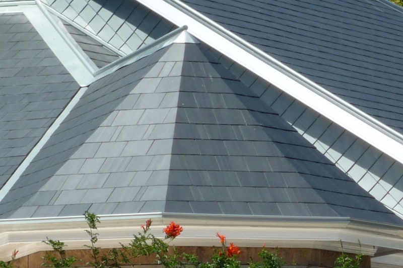 Slate roofing Sydney-mitred hip