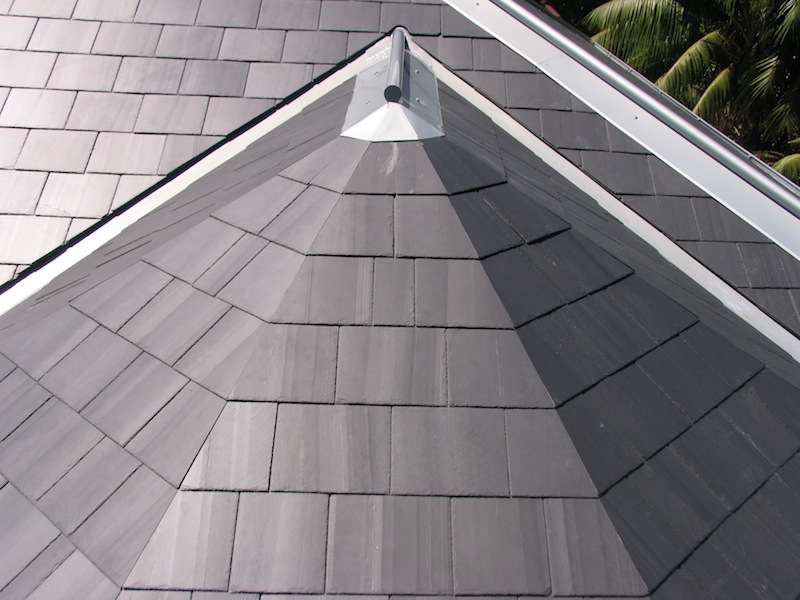 Slate roofing Sydney-Glendyne slate,Zinc cappings and valleys,Zinc roofing