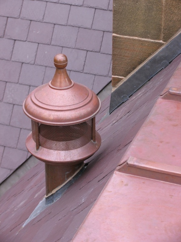 Copper roofing & Vent Sydney