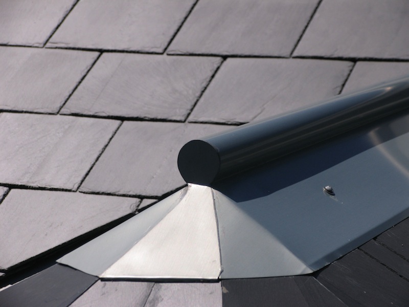 Zinc roofing Sydney-Zinc roll top capping