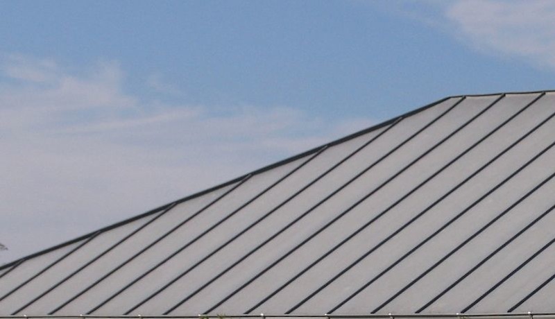 Zinc roofing