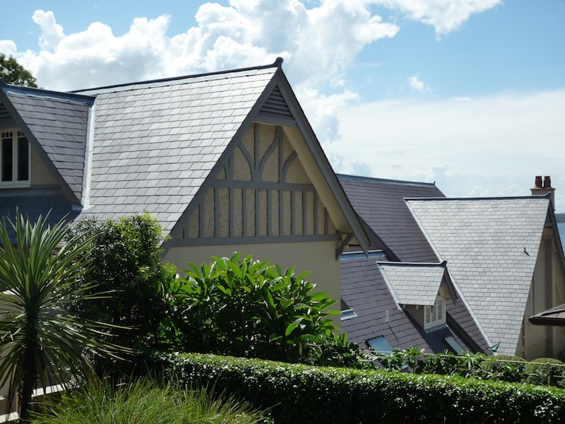 Slate roofing Sydney-Welsh Penrhyn slate, Traditional leadwork