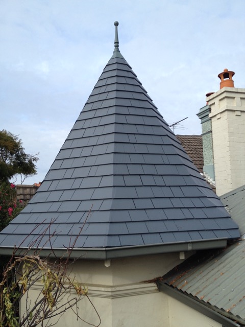 Cedar Shingle Turret